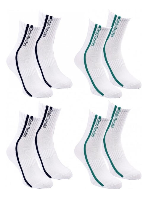 Sokken quarter sergio tacchini set van 4 paar - Kiabi