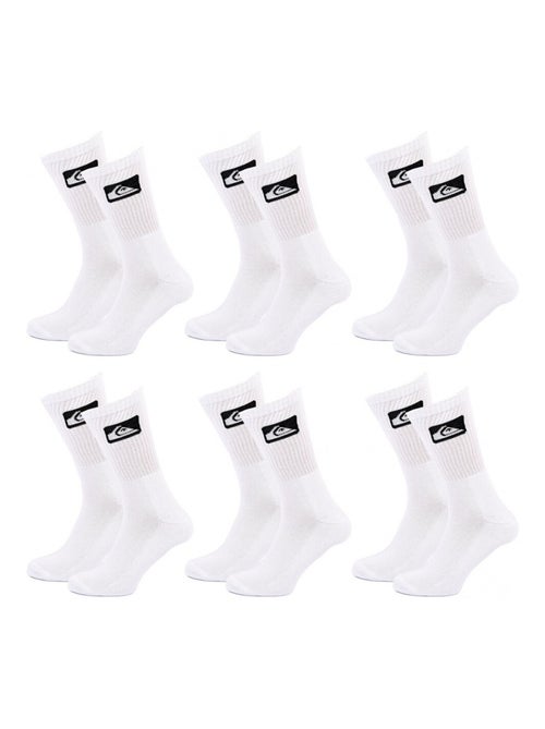 Sokken QUIKSILVER Cushioned Crew - Set van 6 - Kiabi Sokken QUIKSILVER Cushioned Crew - Set van 6 - Kiabi