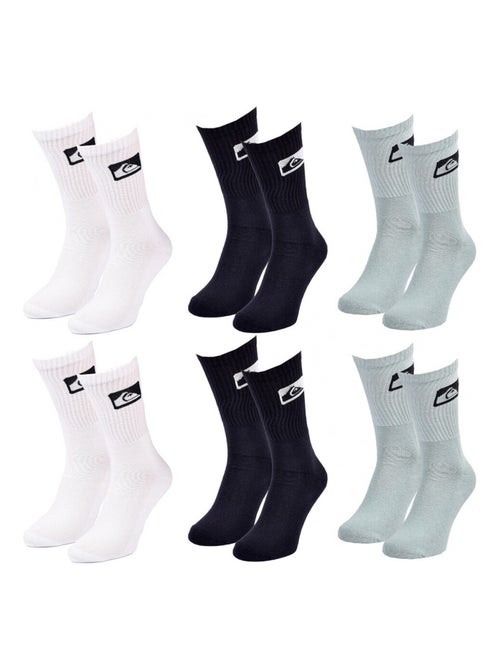 Sokken quiksilver cushioned crew - set van 6 - Kiabi Sokken quiksilver cushioned crew - set van 6 - Kiabi