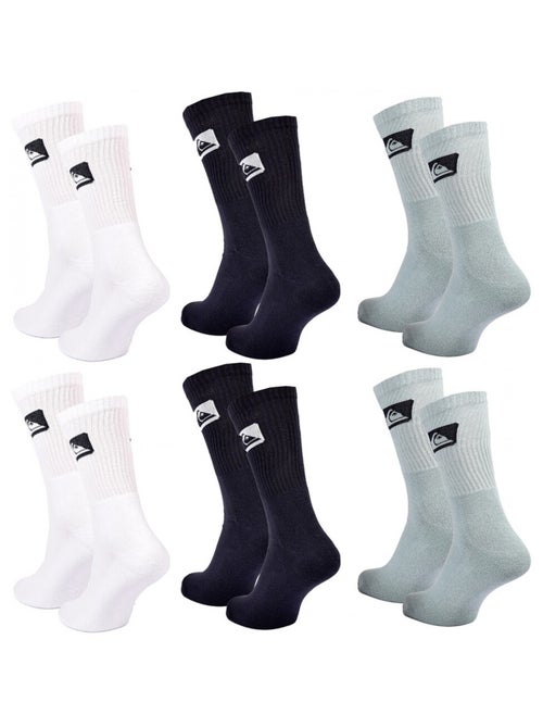 Sokken quiksilver cushioned crew - set van 6 - Kiabi Sokken quiksilver cushioned crew - set van 6 - Kiabi