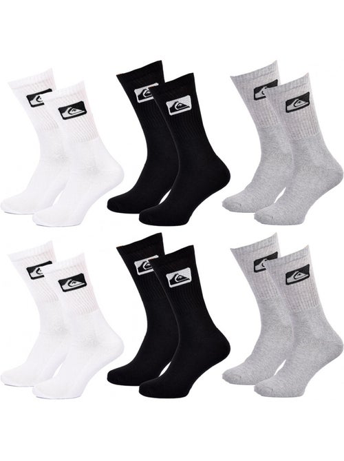 Sokken quiksilver cushioned crew - set van 6 - Kiabi Sokken quiksilver cushioned crew - set van 6 - Kiabi