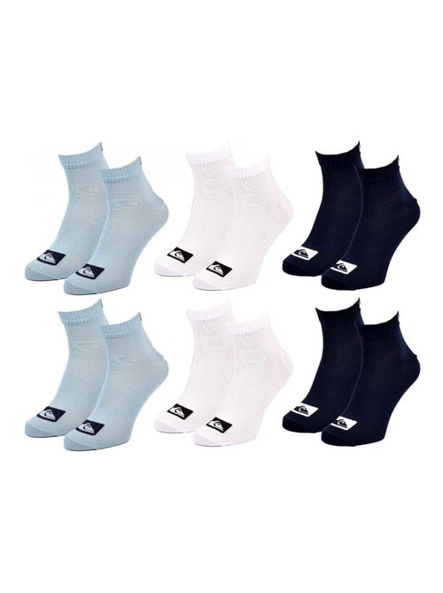 Sokken quiksilver quarter - set van 6 - Kiabi