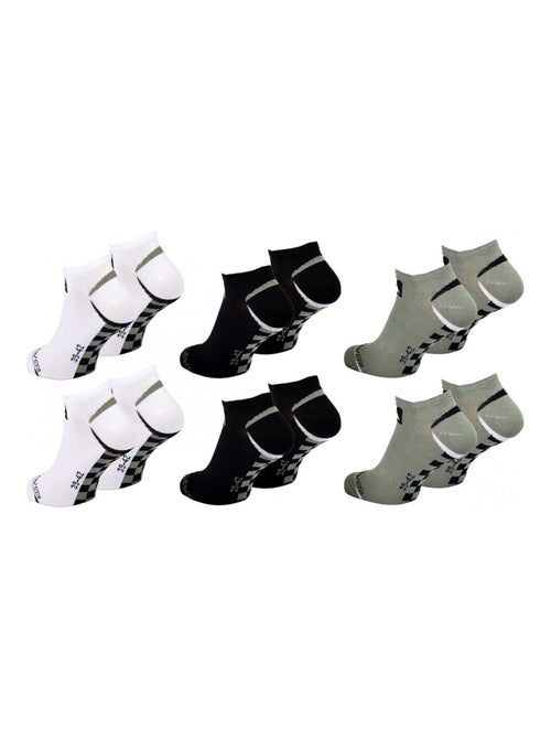 Sokken QUIKSILVER SNEAKER - Set van 6 - Kiabi