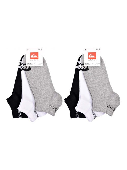 Sokken quiksilver sneaker - set van 6 - Kiabi
