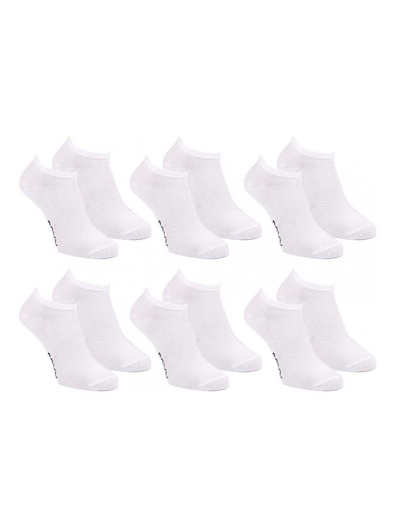 Sokken ROXY SNEAKER - Set van 6 Wit - Kiabi