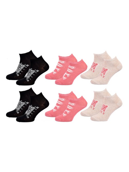 Sokken ROXY SNEAKER - Set van 6 - Kiabi Sokken ROXY SNEAKER - Set van 6 - Kiabi