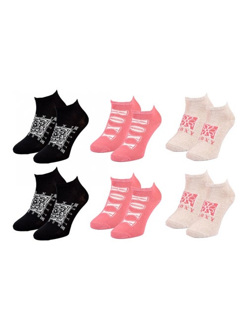Sokken ROXY SNEAKER - Set van 6 - Kiabi Sokken ROXY SNEAKER - Set van 6 - Kiabi