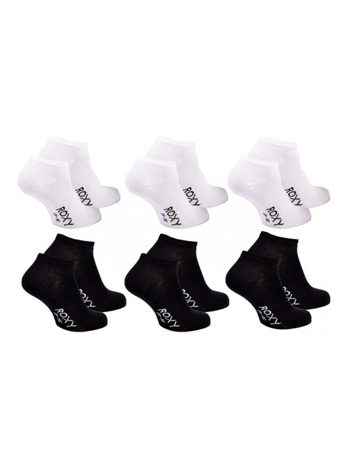Sokken ROXY SNEAKER - Set van 6 - Kiabi Sokken ROXY SNEAKER - Set van 6 - Kiabi