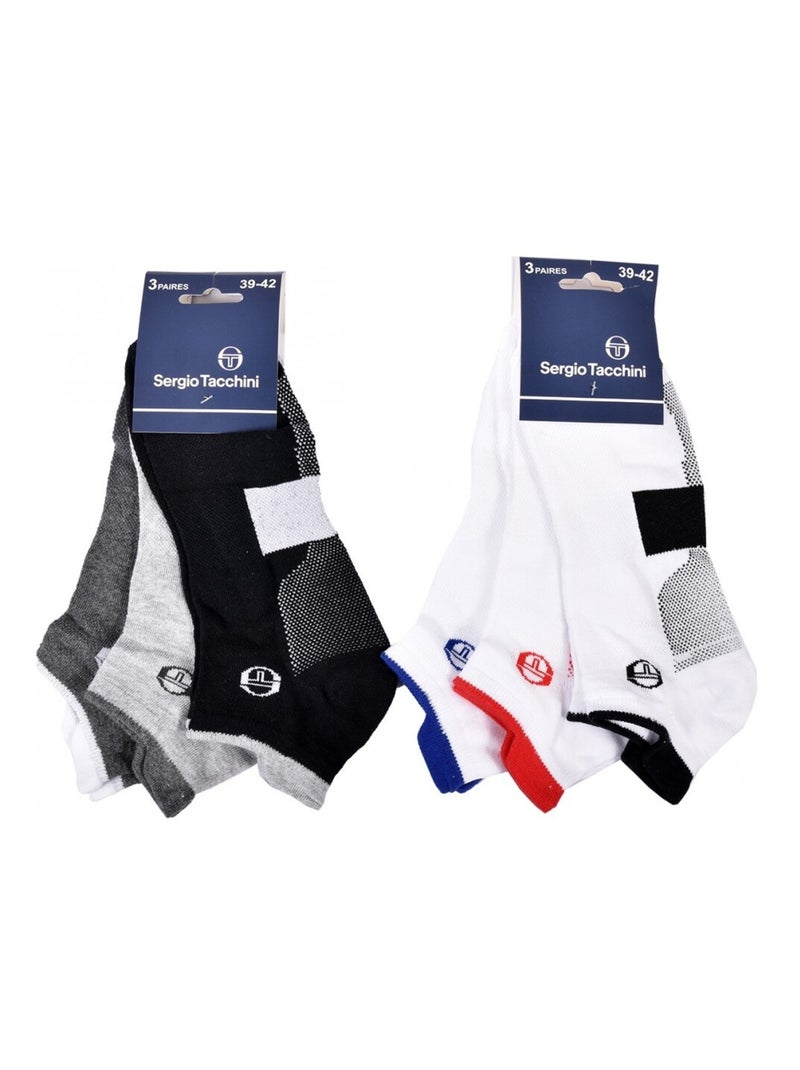 Sokken sergio tacchini - set van 6 paar Goud/Goudkleurig - Kiabi