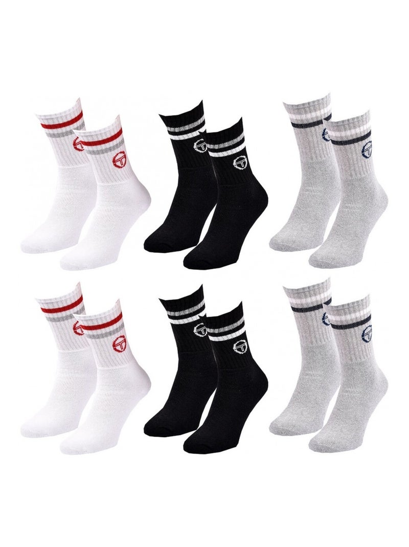 Sokken Sergio Tacchini - Set van 6 paar Multicolor - Kiabi