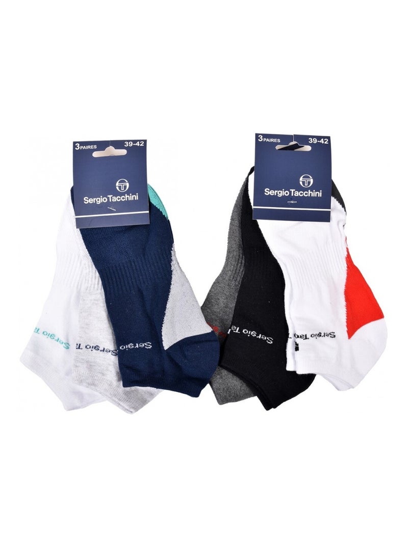 Sokken sergio tacchini - set van 6 paar Multicolor - Kiabi