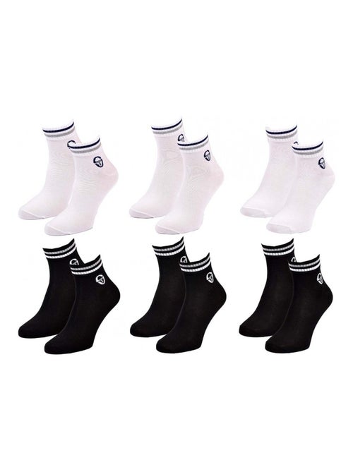 Sokken sergio tacchini quarter - set van 6 paar - Kiabi