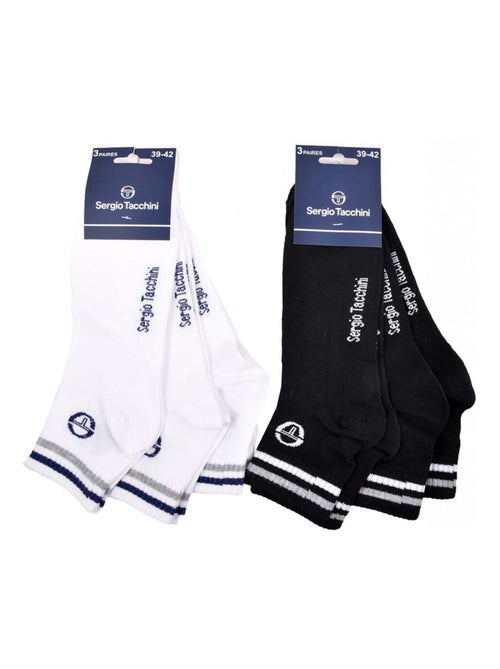 Sokken sergio tacchini quarter - set van 6 paar - Kiabi