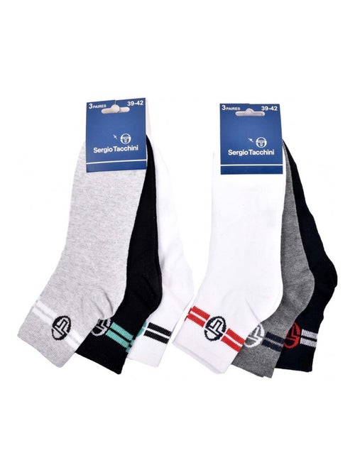 Sokken SERGIO TACCHINI QUARTER - Set van 6 paar - Kiabi