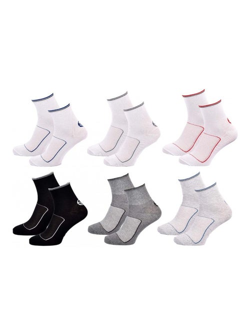 Sokken SERGIO TACCHINI QUARTER - Set van 6 paar - Kiabi
