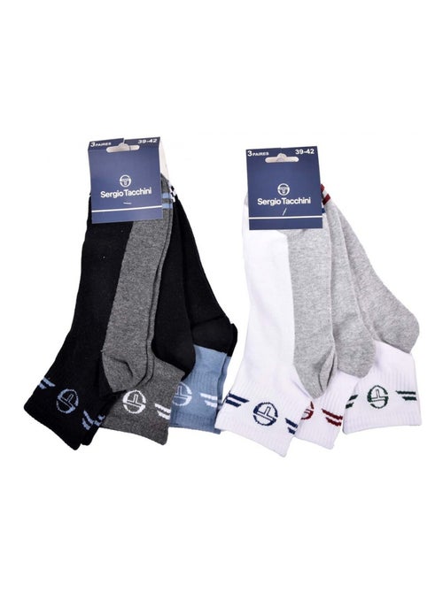 Sokken SERGIO TACCHINI QUARTER - Set van 6 paar - Kiabi