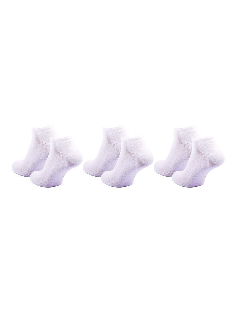 Sokken sergio tacchini sneaker - set van 3 Multicolor - Kiabi
