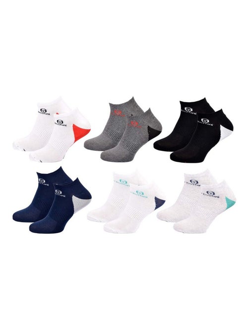 Sokken sergio tacchini sneaker - set van 6 - Kiabi