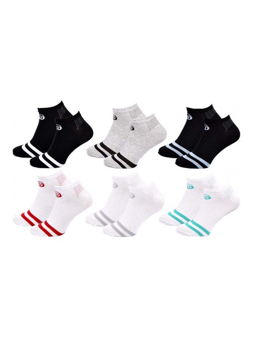 Sokken SERGIO TACCHINI SNEAKER - Set van 6 - Kiabi