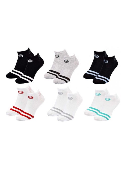 Sokken SERGIO TACCHINI SNEAKER - Set van 6 - Kiabi