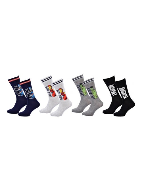 Sokken Set HEREN AVENGERS - Set van 8 - Kiabi Sokken Set HEREN AVENGERS - Set van 8 - Kiabi