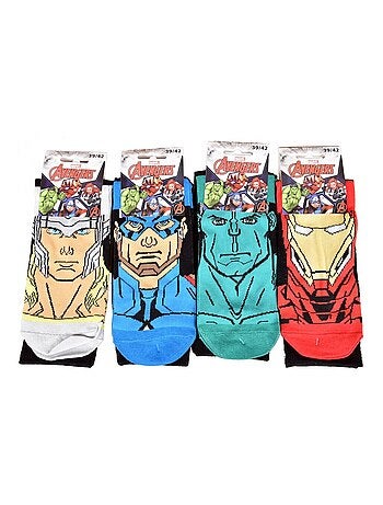 Sokken Set HEREN AVENGERS - Set van 9