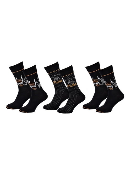 Sokken Set Heren DISNEY STAR WARS - Set van 3 - Kiabi Sokken Set Heren DISNEY STAR WARS - Set van 3 - Kiabi