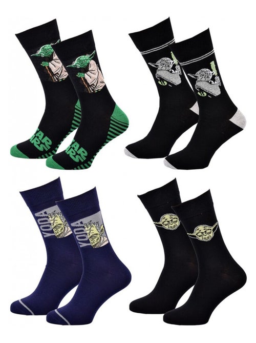 Sokken set heren DISNEY STAR WARS - Set van 4 - Kiabi Sokken set heren DISNEY STAR WARS - Set van 4 - Kiabi