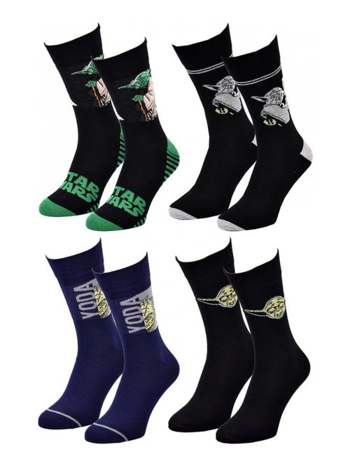 Sokken set heren DISNEY STAR WARS - Set van 4 - Kiabi Sokken set heren DISNEY STAR WARS - Set van 4 - Kiabi