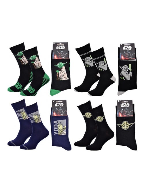 Sokken set heren DISNEY STAR WARS - Set van 4 - Kiabi Sokken set heren DISNEY STAR WARS - Set van 4 - Kiabi