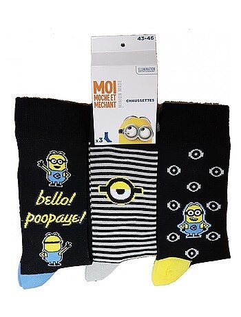 Sokken set HEREN LES MINIONS - Set van 9