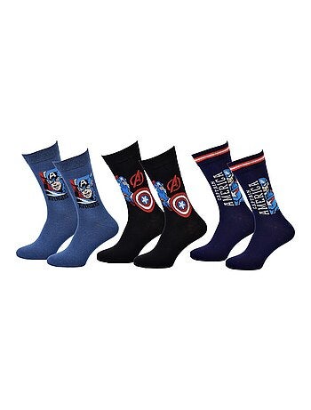Sokken Set Heren MARVEL AVENGERS - Set van 3