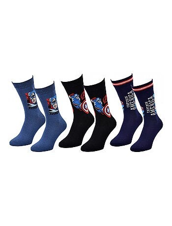 Sokken Set Heren MARVEL AVENGERS - Set van 3