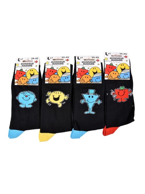 Sokken Set HEREN MONSIEUR MADAME - Set van 8 - Kiabi Sokken Set HEREN MONSIEUR MADAME - Set van 8 - Kiabi