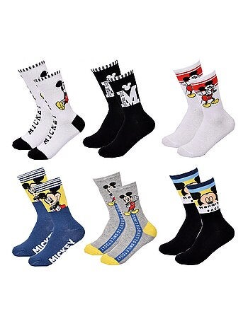 Sokken Set Jongen DISNEY MICKEY MOUSE - Set van 6
