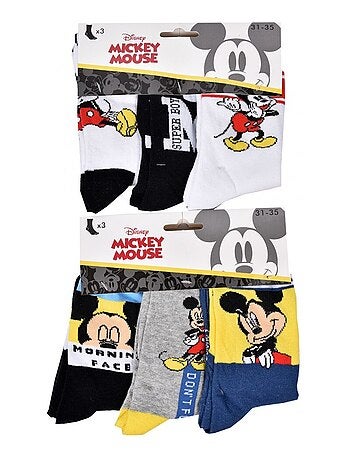 Sokken Set Jongen DISNEY MICKEY MOUSE - Set van 9