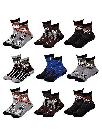 Sokken Set Jongen HARRY POTTER - Set van 9