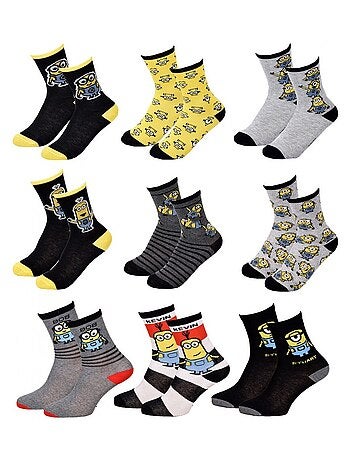 Sokken Set Jongen LES MINIONS - Set van 9