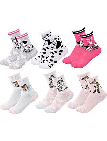 Sokken Set Meisje DISNEY CLASSIC - Set van 6
