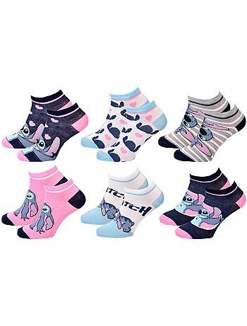 Sokken Set Meisje DISNEY LILO EN STITCH Set van 9