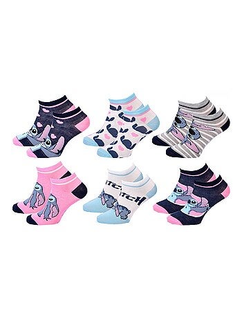 Sokken Set Meisje DISNEY LILO ET STITCH Set van 6
