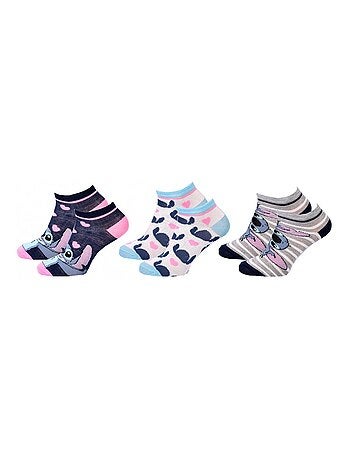 Sokken Set Meisje DISNEY LILO ET STITCH Set van 6