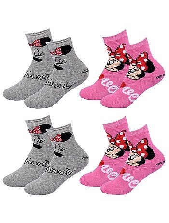 Sokken Set Meisje DISNEY MINNIE Set van 4 Paar