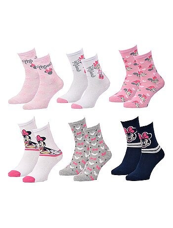 Sokken Set Meisje DISNEY MINNIE Set van 6 Paar