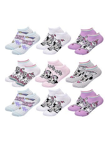 Sokken set meisje DISNEY MINNIE Set van 9 paar