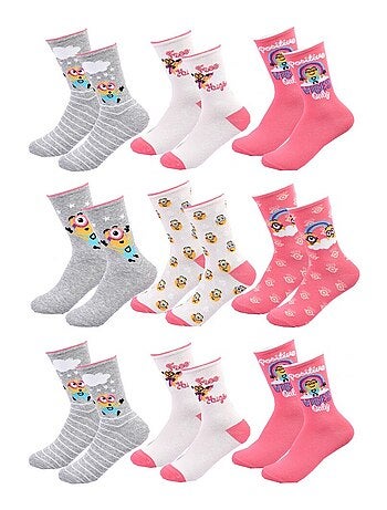 Sokken Set Meisje MOI MOCHE ET MECHANT - Set van 9