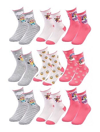 Sokken Set Meisje MOI MOCHE ET MECHANT - Set van 9