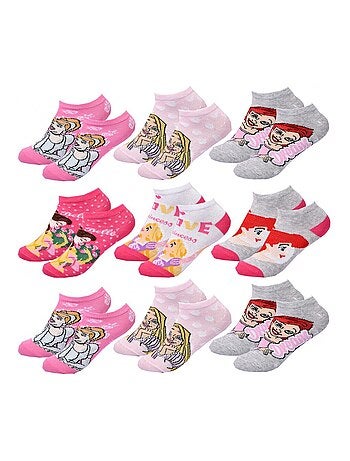 Sokken Set Meisje PRINSESSEN DISNEY - Set van 9