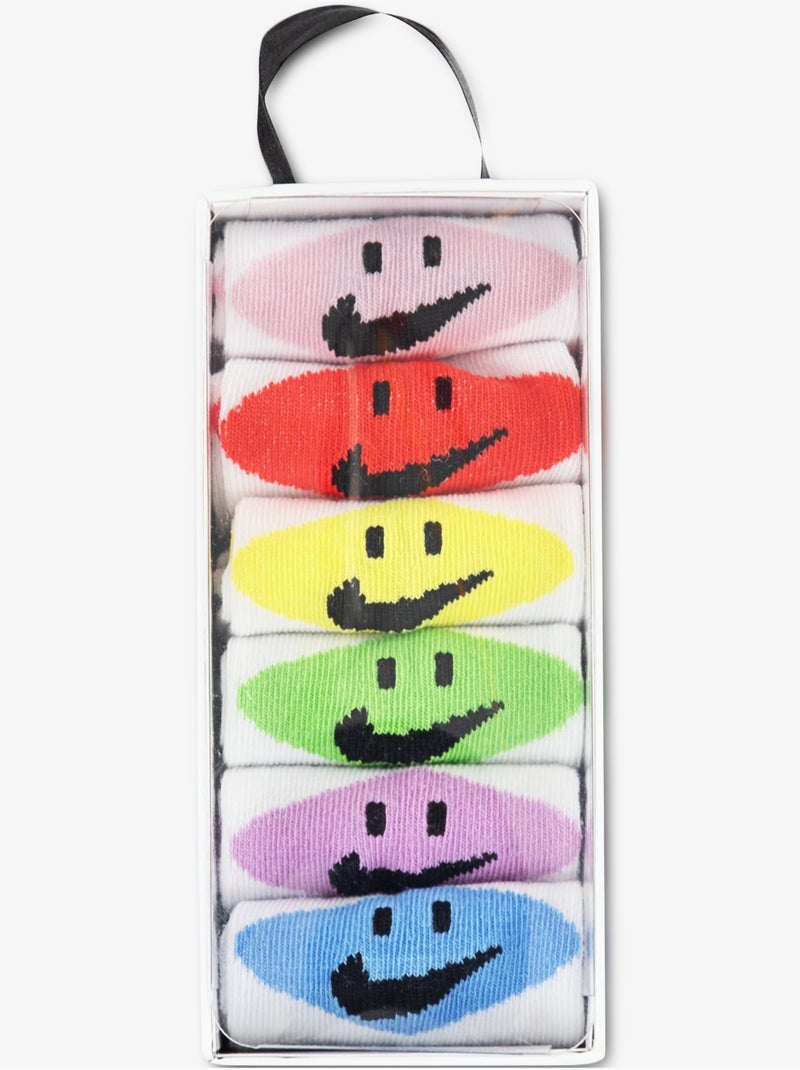 Sokken, set van 6 - nike Roze - Kiabi