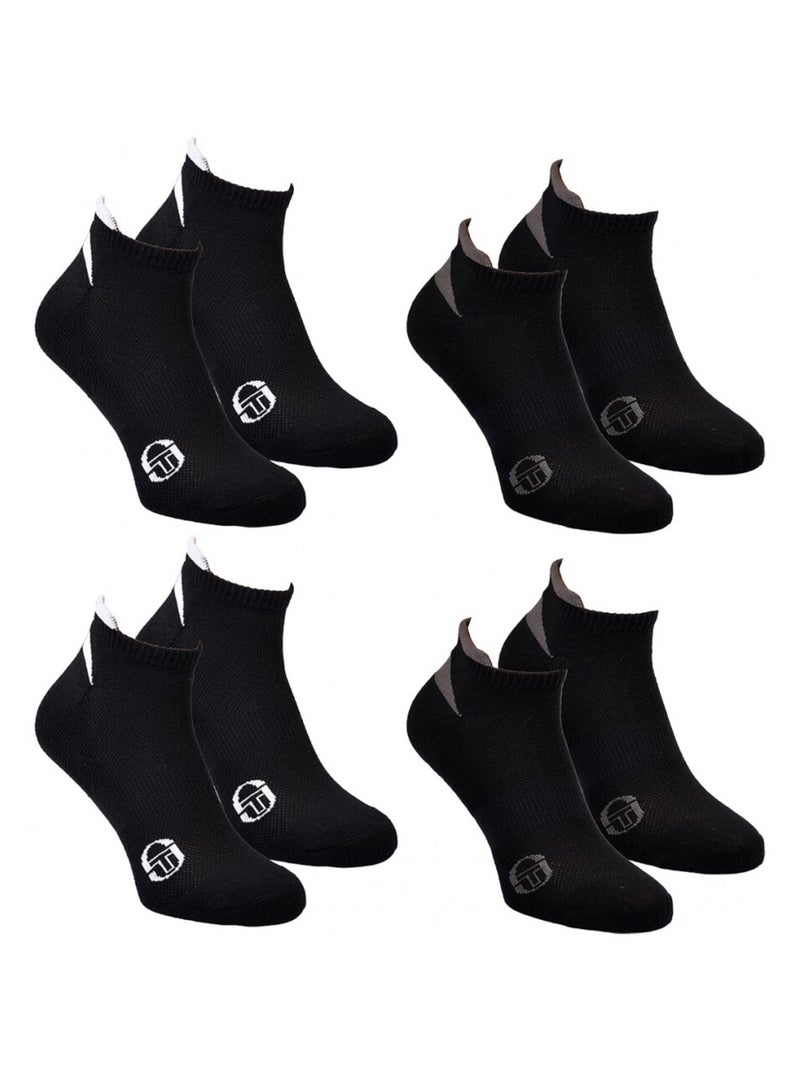 Sokken SNEAKER SERGIO TACCHINI Set van 4 paar Multicolor - Kiabi